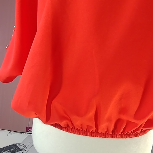 RolyPoly orange blouse - Picture 6 of 8